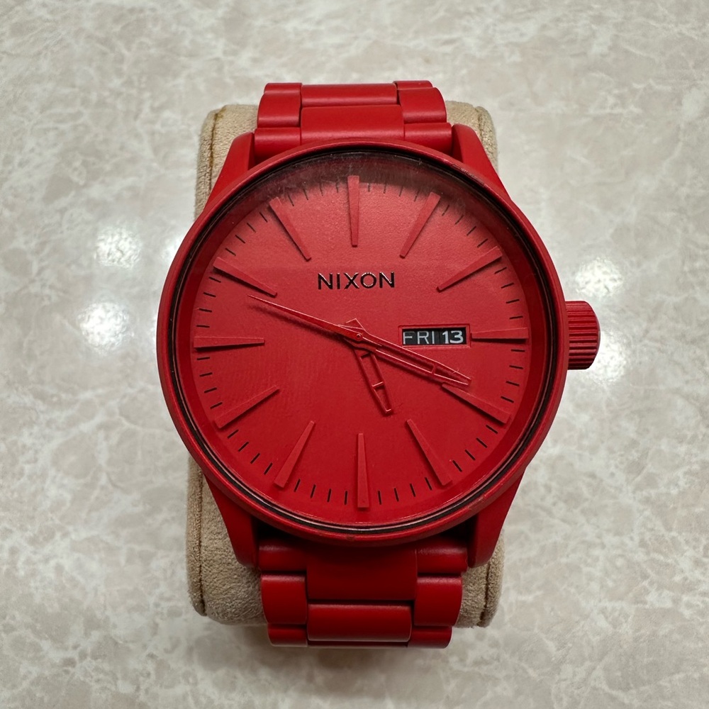 Nixon Sentry Stainless Steel Watch